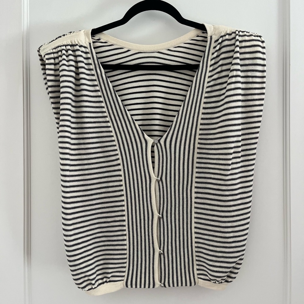 Ba&sh Sleeveless Knit Top Sz 1/Sm